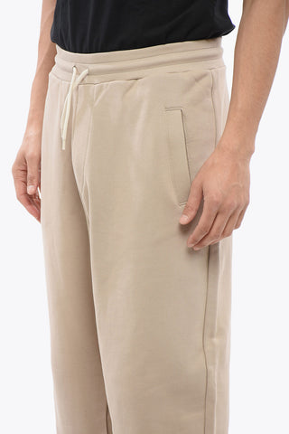 EMPORIO Brushed Cotton Sweatpants with Cuffs