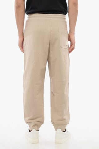 EMPORIO Brushed Cotton Sweatpants with Cuffs