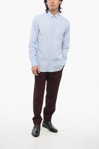 Camicia ALBERTO in Popeline di Cotone con Taschino