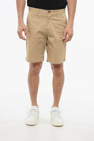 Cotton Chinos Shorts with Belt Loops