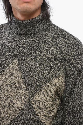 RAW DIAMOND Maglia in Cashmere a Collo Alto