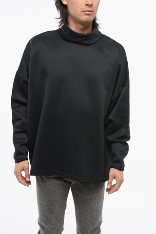 Rollkragenpullover aus Tech-Gewebe