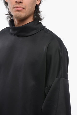 Rollkragenpullover aus Tech-Gewebe
