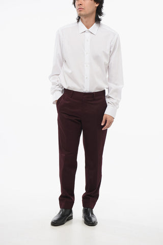 Cotton Chinos Pants with Cuffs