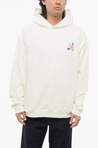 Brushed Cotton DRIPPING FLOWER Hoodie
