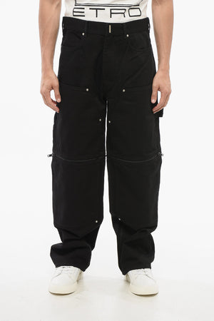 Cargo-Jeans mit 26 cm modularem Design