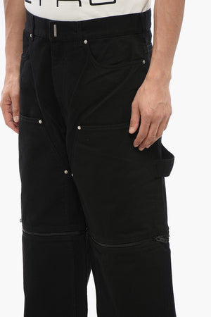 Cargo-Jeans mit 26 cm modularem Design
