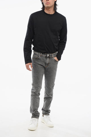 Stone Washed Skinny Fit Denims 15cm