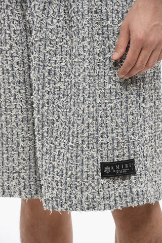 Shorts aus Tweed SKATER mit 2 Bundfalten