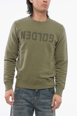 Crew Neck ARCHIBALD Sweatshirt with Vintage Logo