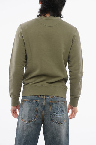Crew Neck ARCHIBALD Sweatshirt with Vintage Logo
