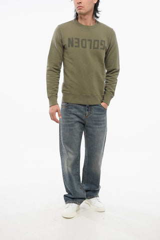 Crew Neck ARCHIBALD Sweatshirt with Vintage Logo