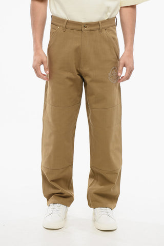 ROC NATION BY JAY-Z Cotton Pants with Embroidered Logo