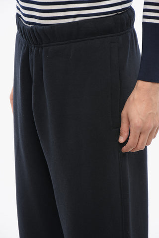 GIORGIO Joggers in Cotone con Logo in Rilievo