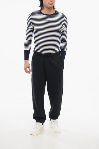 GIORGIO Joggers in Cotone con Logo in Rilievo