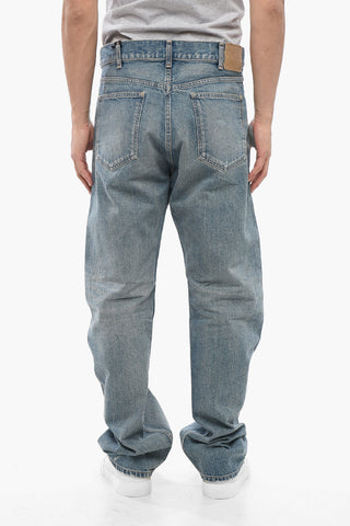 Vintage Washed Straight Fit Denims 23cm