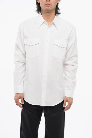 Cotton CHANGE Utility Shirt with Classic Collar