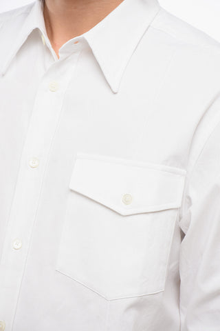 Cotton CHANGE Utility Shirt with Classic Collar