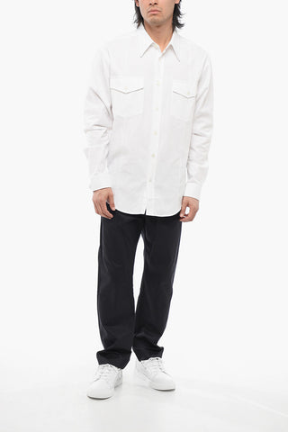 Cotton CHANGE Utility Shirt with Classic Collar