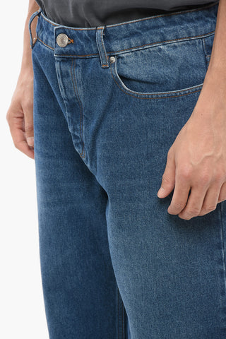 Dark Wash Straight Fit Denims 24cm