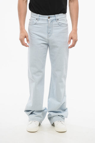 Jeans Bootcut in Denim Lavaggio Chiaro 26cm