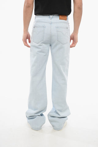 Jeans Bootcut in Denim Lavaggio Chiaro 26cm