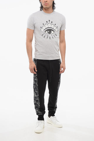T-Shirt Girocollo EYE CLASSIC con Stampa Frontale