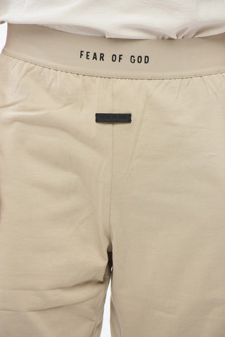 Pantaloni in Cotone con Elastico Logato