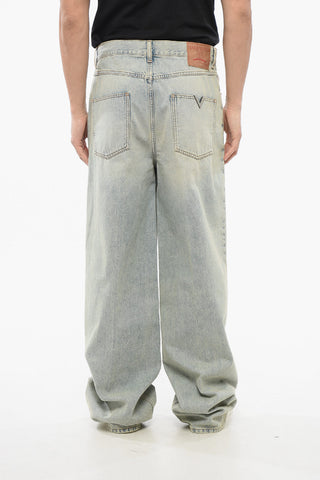 Vintage Wash Baggy Denims 30cm
