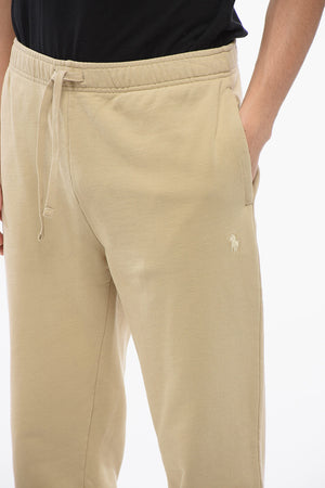 Brushed Cotton Joggers with Cuffs