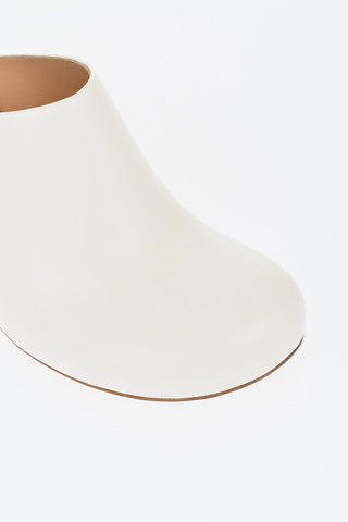 Leather CHAIN Mules With Statement Heel 8 cm