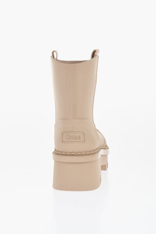 Rubber Boots With Tank Sole