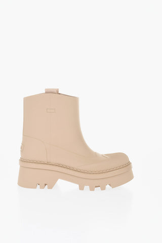 Rubber Boots With Tank Sole
