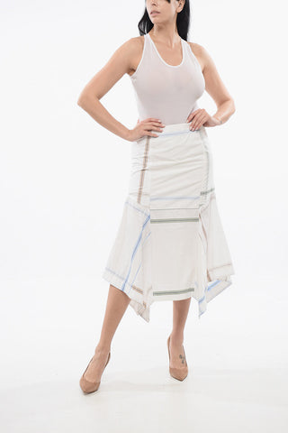 Gonna Svasata con Fantasia a Quadri