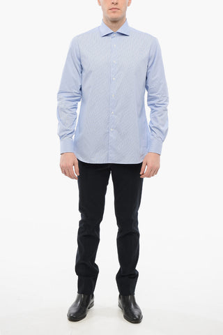 Checked Cotton Poplin Shirt