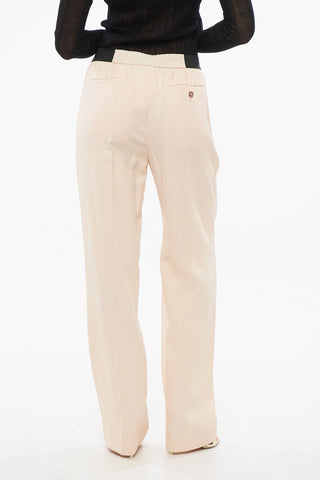 Double Pleated TAKAROA Pants with Elastic Waistband