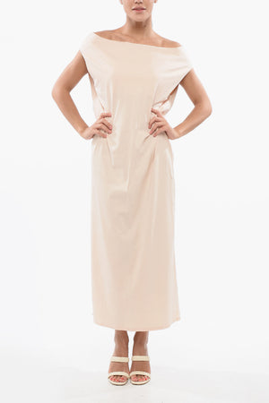 Vestito MARTIAL in Cotone Leggero con Scollo a Barca