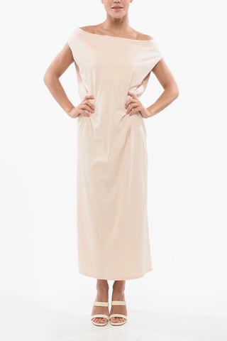 Vestito MARTIAL in Cotone Leggero con Scollo a Barca