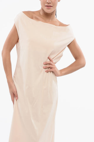 Vestito MARTIAL in Cotone Leggero con Scollo a Barca