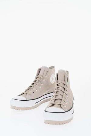 ALL STAR CHUCK TAYLOR 하이탑 스니커즈 CITY TREK 스웨이드 소재