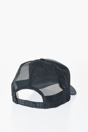 Einfarbige Trucker-Cap mit kontrastierendem Detail