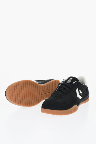 Low Textile and Suede Sneakers STAR TRAINER with Contrasting Sole