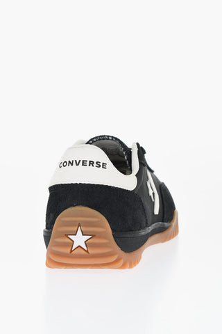 Low Textile and Suede Sneakers STAR TRAINER with Contrasting Sole
