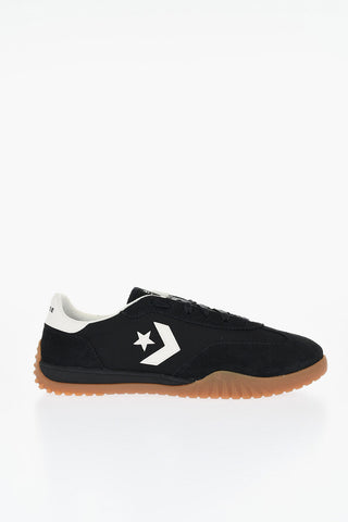 Low Textile and Suede Sneakers STAR TRAINER with Contrasting Sole