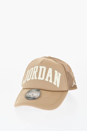 AIR JORDAN Einfarbige Trucker-Baseballkappe mit geprägtem Logo