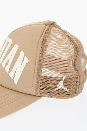 AIR JORDAN Einfarbige Trucker-Baseballkappe mit geprägtem Logo
