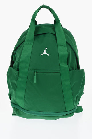 AIR JORDAN Solid-Color Backpack ALPHA with Contrasting Logo