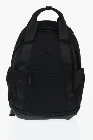 AIR JORDAN Solid-Colour Backpack ALPHA with Contrast Logo