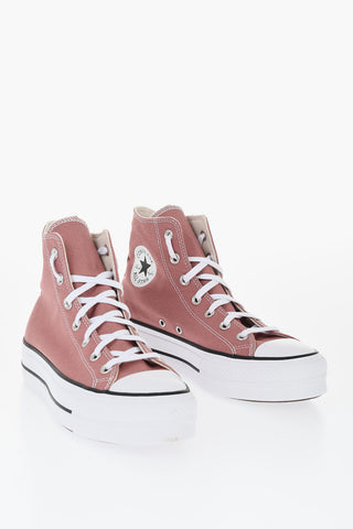 ALL STAR CHUCK TAYLOR Canvas High-Top Sneakers LIFT with 4cm Platform Sole