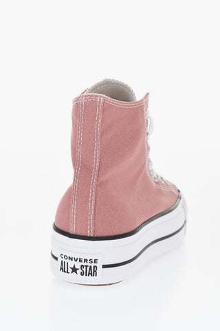 ALL STAR CHUCK TAYLOR Canvas High-Top Sneakers LIFT with 4cm Platform Sole